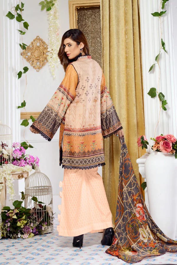 Columbine - Digital Printed Jacquard Lawn - Image 3