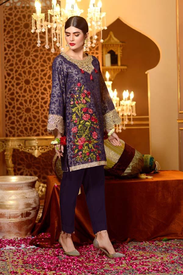 Charoite - Embroidered Jacquard Shirt - Image 2