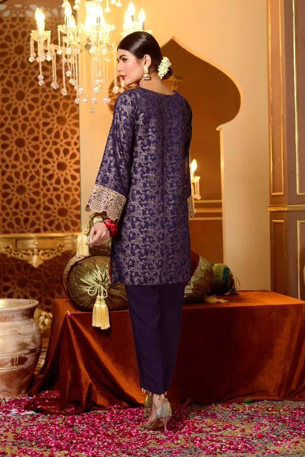 Charoite - Embroidered Jacquard Shirt - Image 3