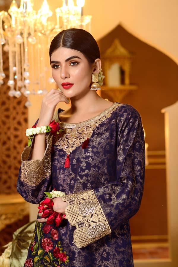 Charoite - Embroidered Jacquard Shirt - Image 4