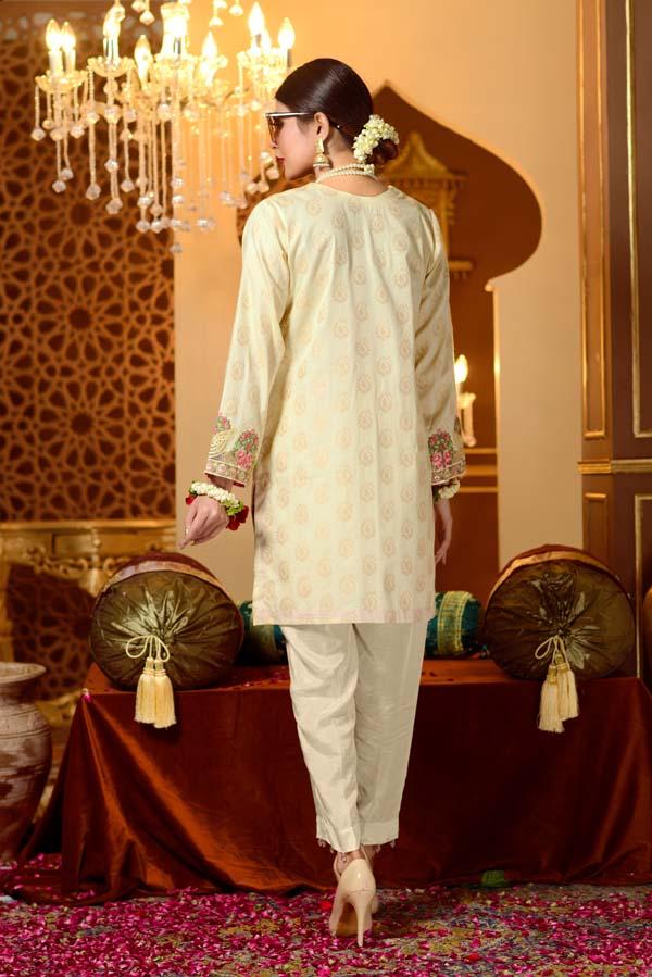 Delight - Embroidered Jacquard Shirt - Image 3