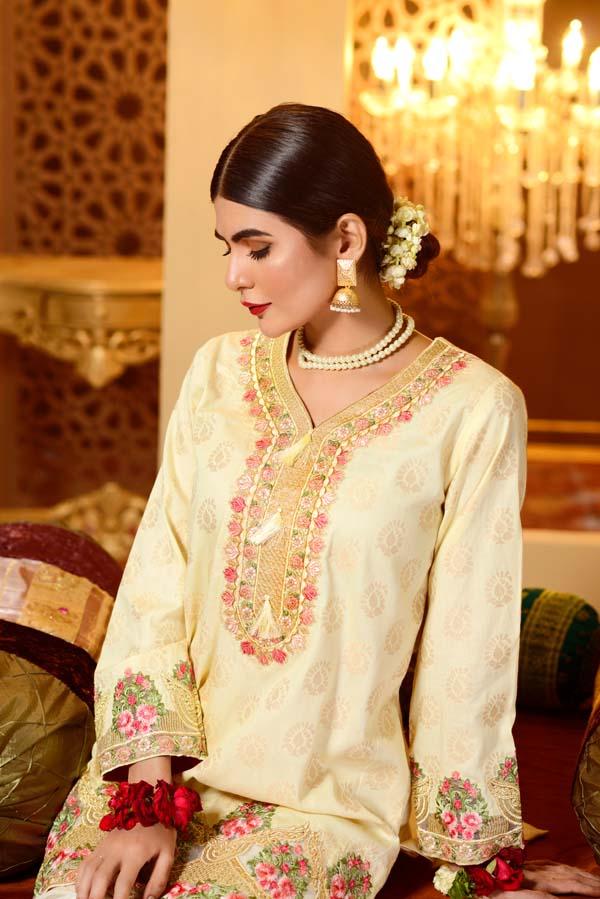 Delight - Embroidered Jacquard Shirt - Image 4