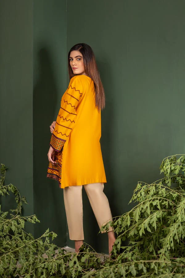 Begonia - Embroidered Lawn Stitch Shirt - Image 2