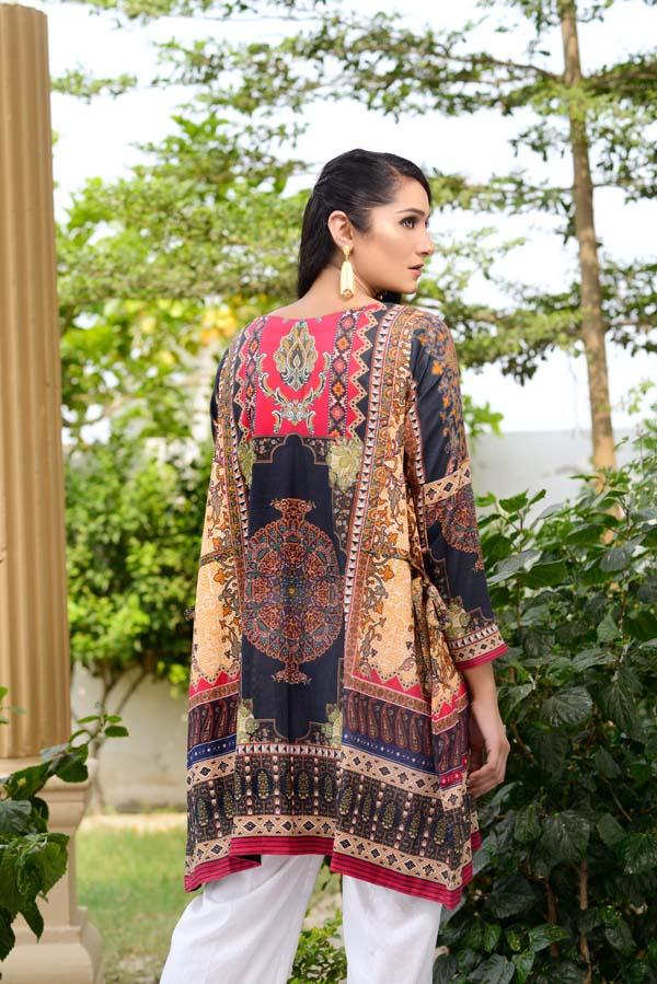 Cinder - Digital Printed Unstitch Lawn Kurti - Image 3
