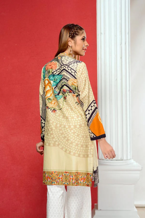 Canvus - Embroidered Lawn Stitch Shirt - Image 3