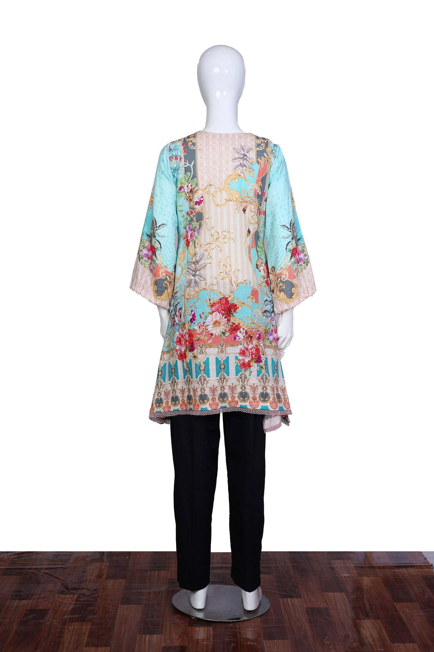 Cornelian - Stitch 2PC Embroidered Khaddar - Image 3