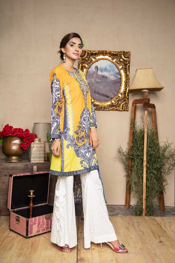 CREAM CAN LAWN STITCHED SHIRT - Image 3