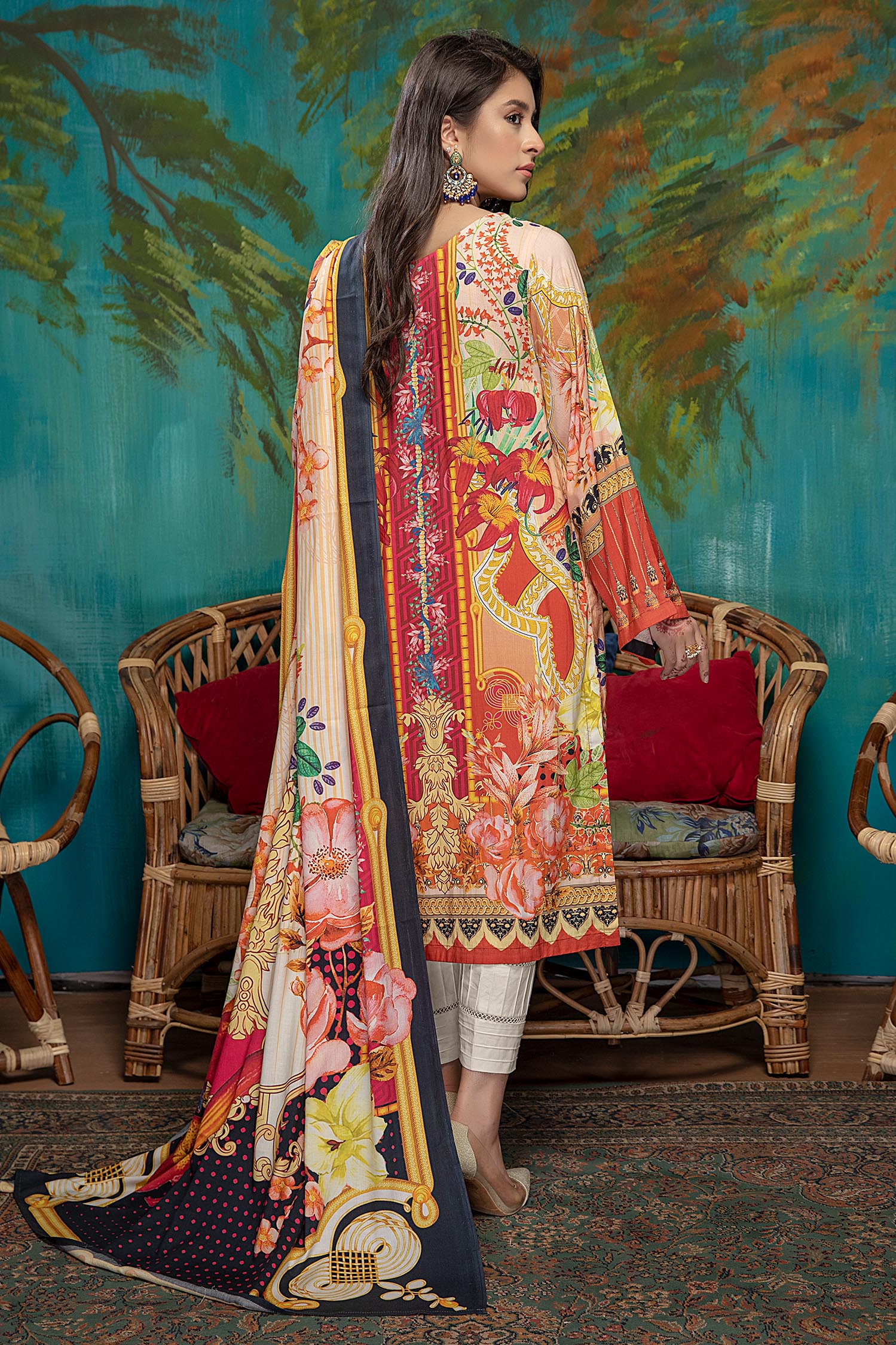 Crimsyn - Digital Printed Linen - Image 2