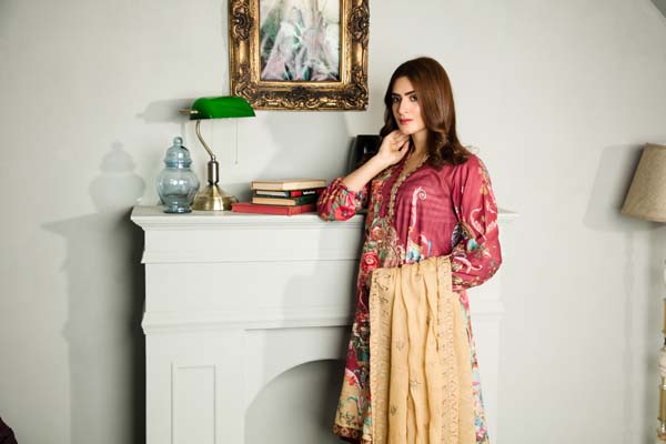 CULLINAN - Digital Printed and Embroidered Lawn - Image 3