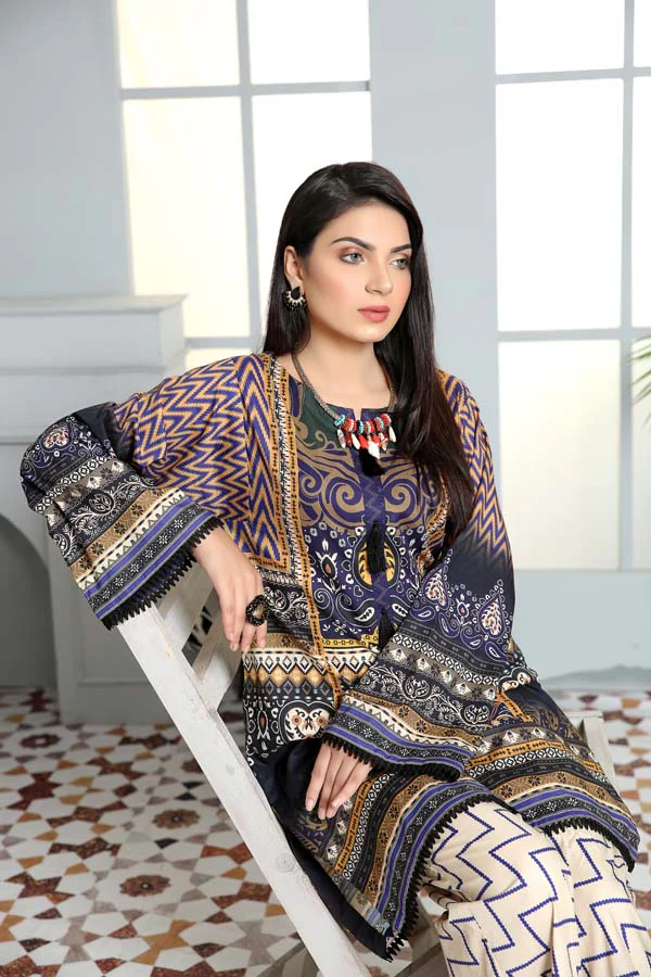 Cullinan - Digital Printed Cambric 2PC - Image 4