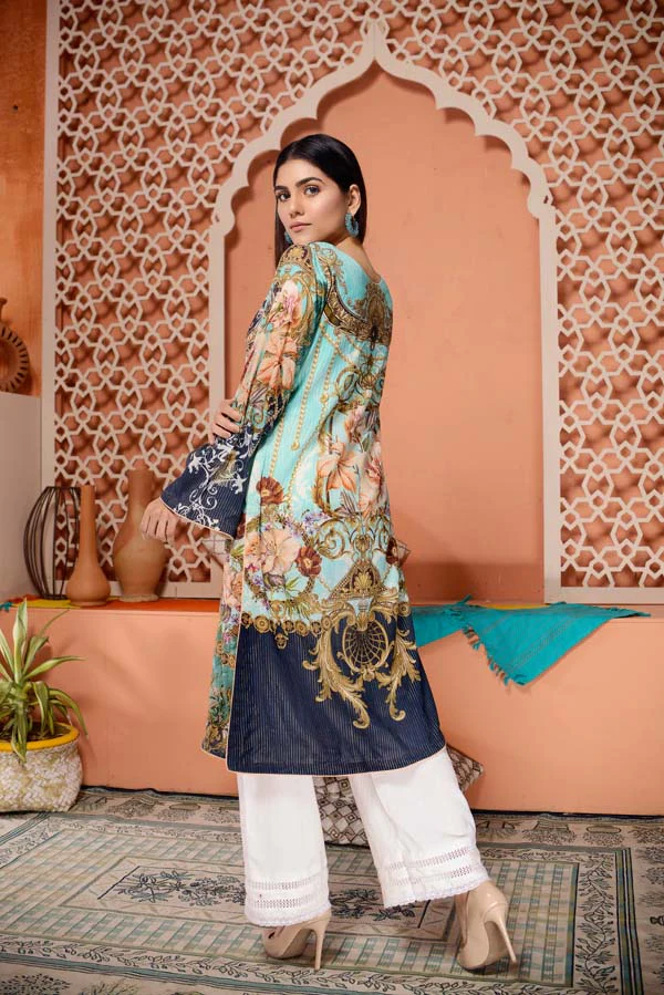 Culture Prey - Digital Mesuri Lawn Unstitch Shirt - Image 3