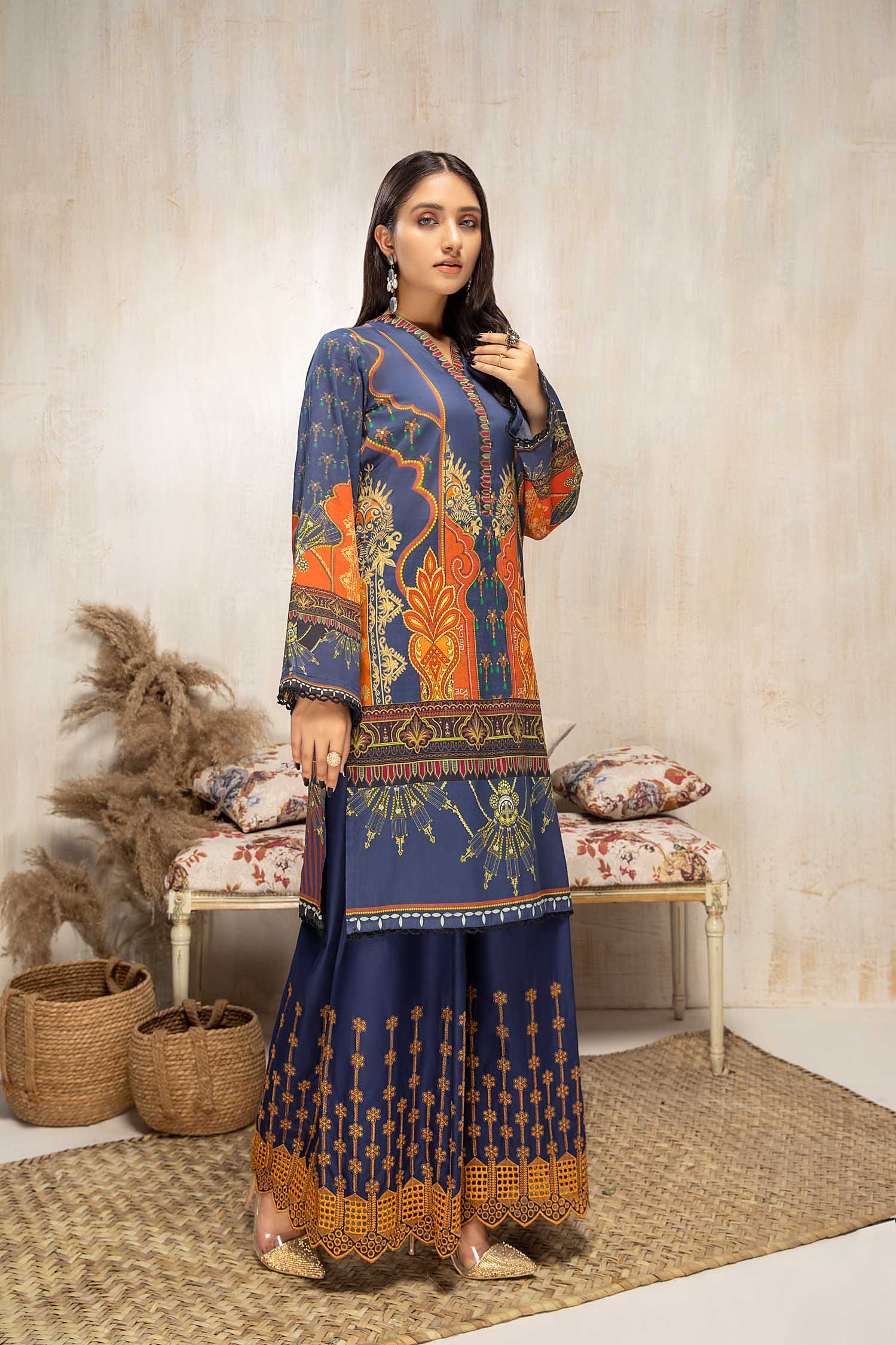 Curator - Digital Printed Lawn 2 piece - Image 2