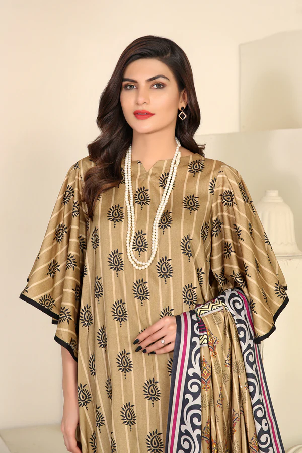 D 40 - Digital Printed Linen 3PC - Image 3