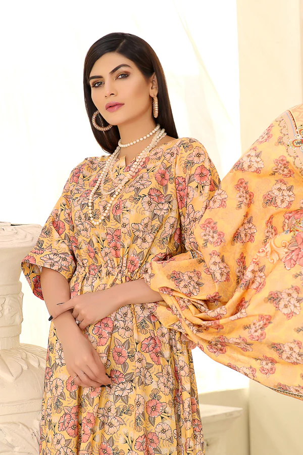 D 5 - Digital Printed Linen 3PC - Image 2