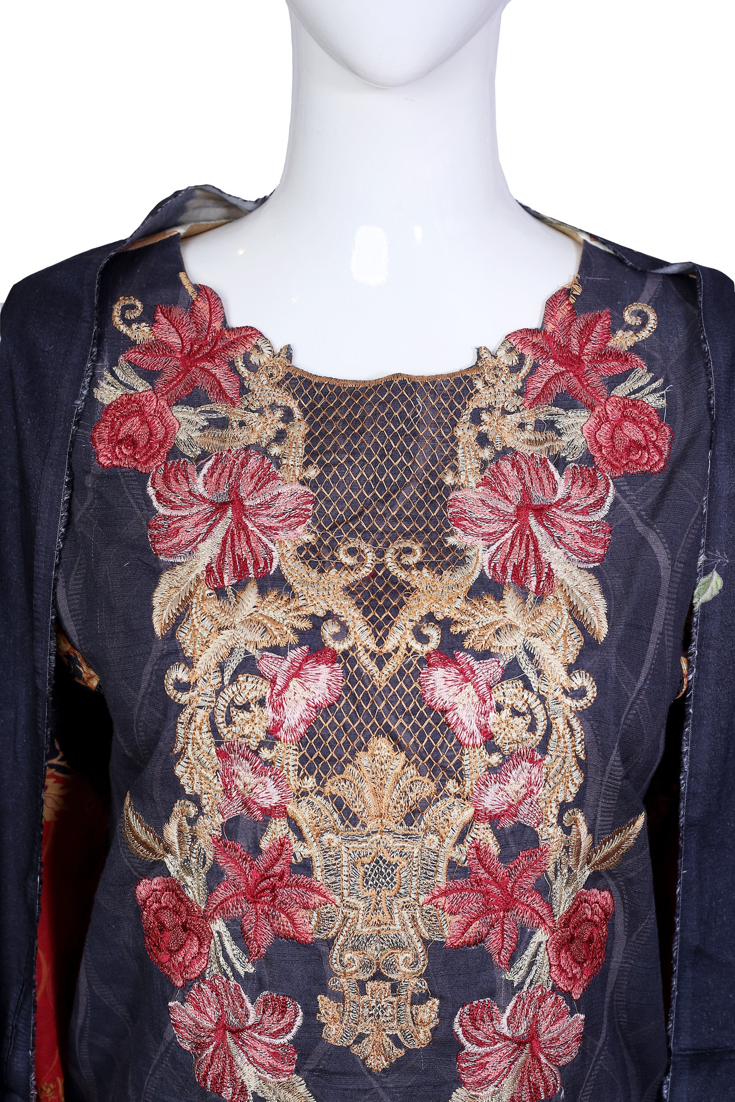 Daphne - Stitch 2PC Embroidered Khaddar - Image 3