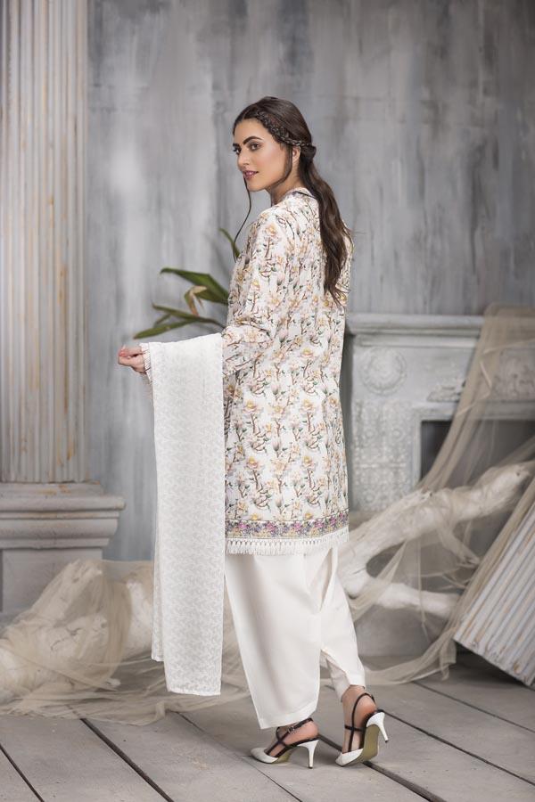 DAWN PINK - DIGITAL PRINTED LAWN (3 PIECE) - Image 2