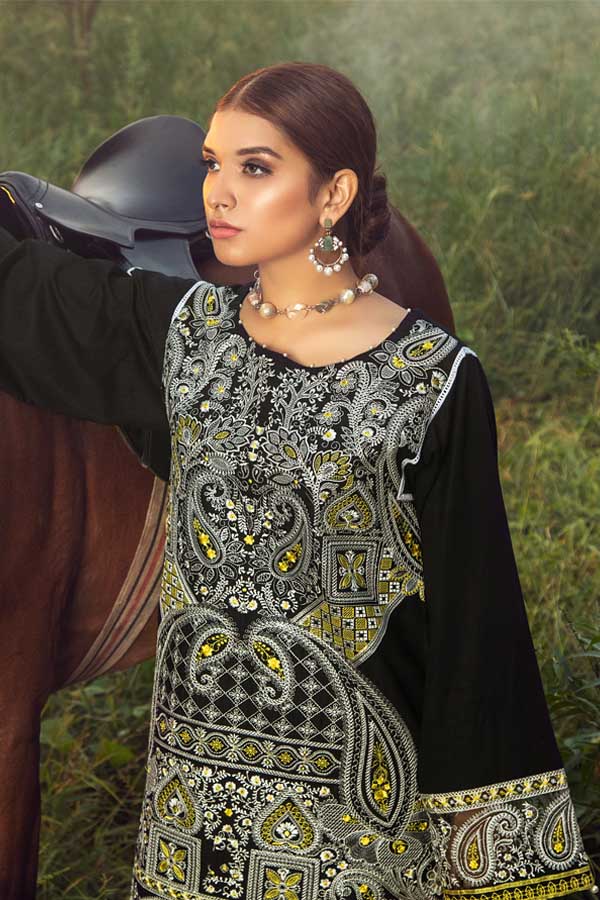 Deceitful Black - Stitched Kurti - Image 3