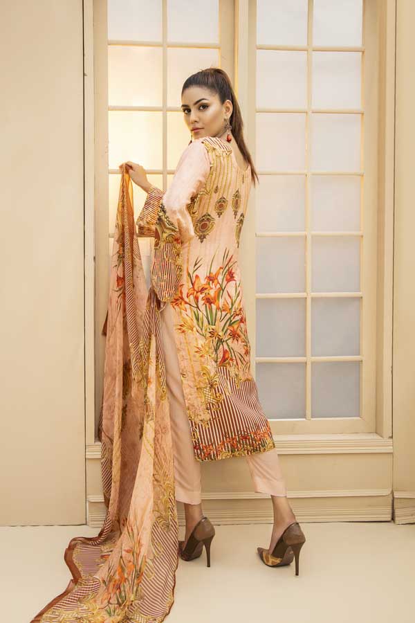 Del Rio - Digital Embroidered Viscose 3 Piece - Image 3
