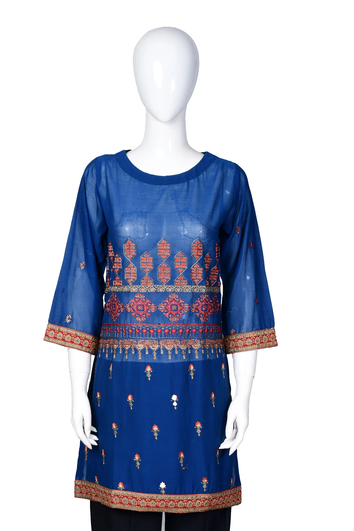 Deuin - Stitched Embroidered Swiss Shirt - Image 3