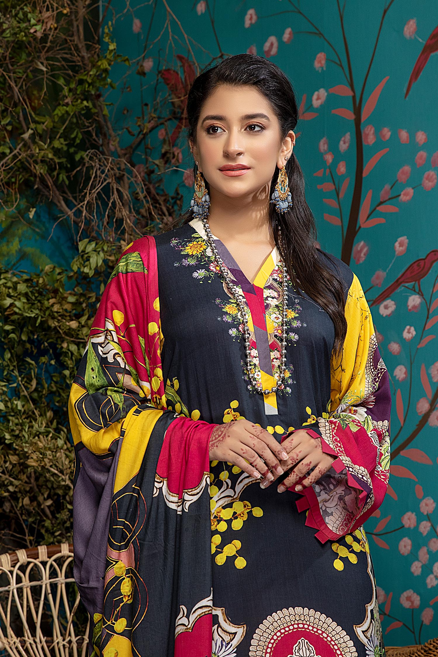 Elsa - Digital Printed Linen - Image 3