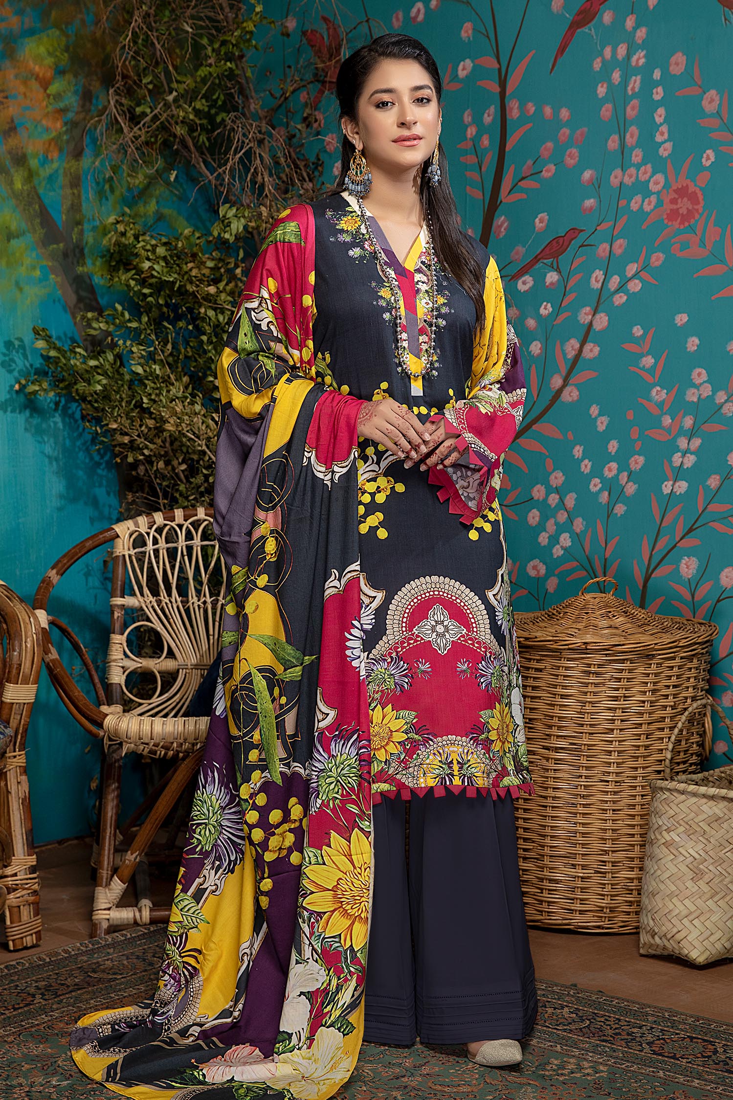 Elsa - Digital Printed Linen - Image 4