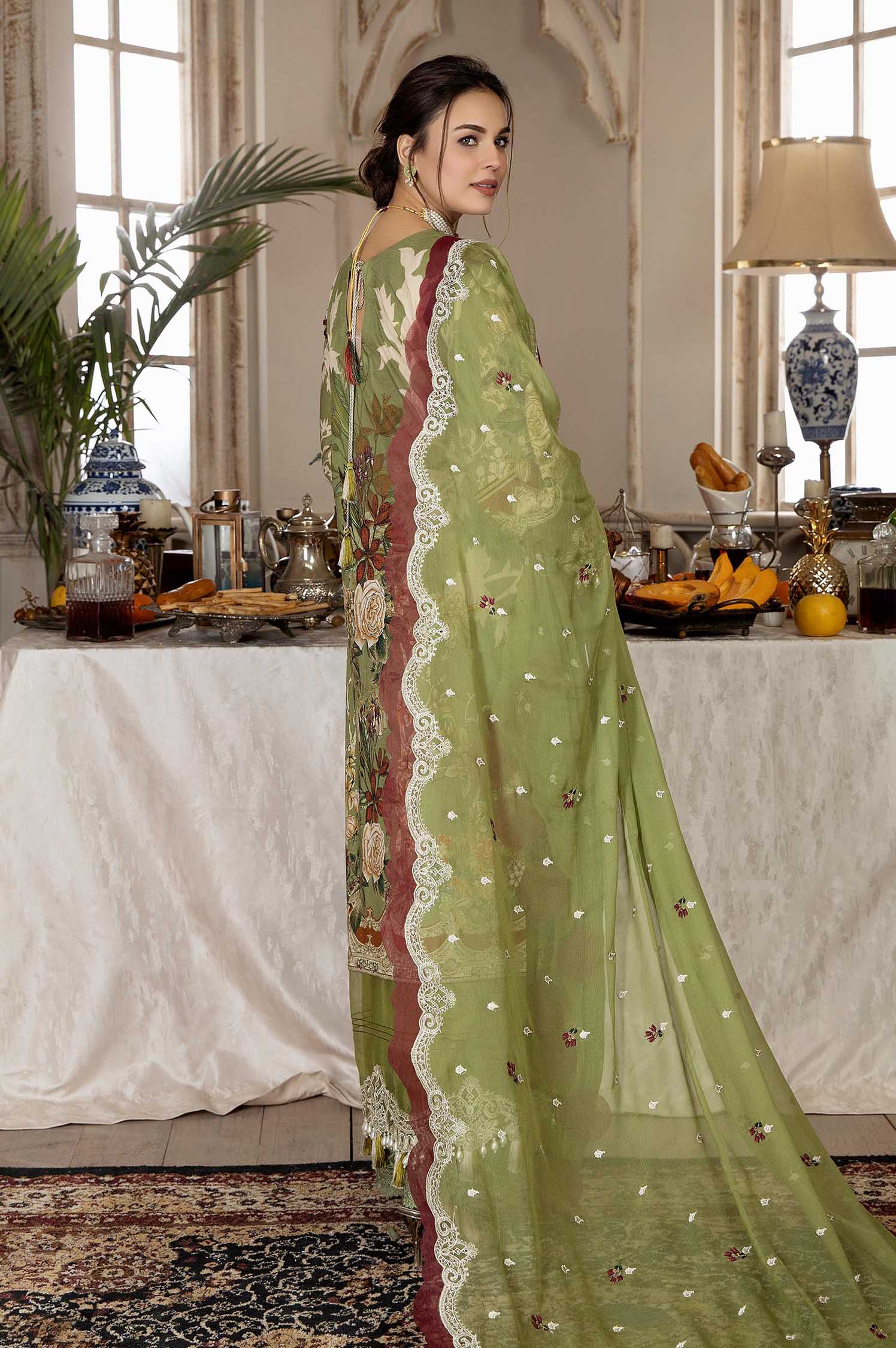 Drab - Exclusive Unstitch lawn - Image 2