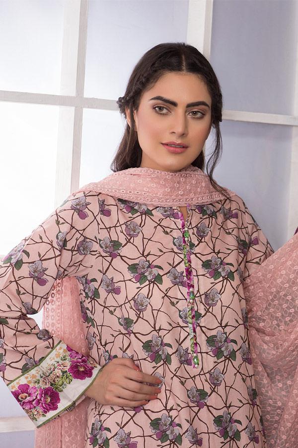 DUST STORM - DIGITAL PRINTED LAWN (3 PIECE) - Image 3