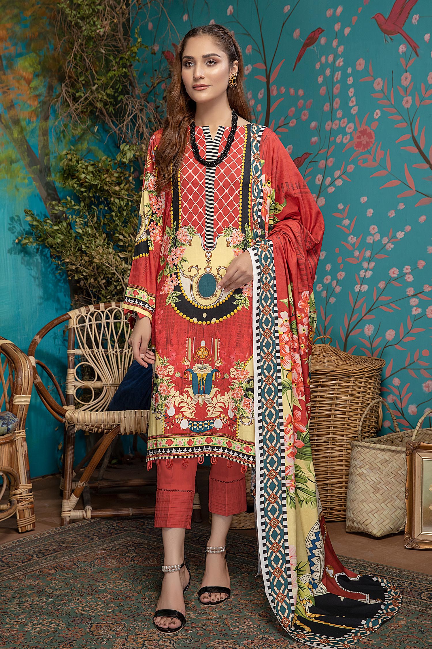Eira - Digital Printed Linen - Image 4