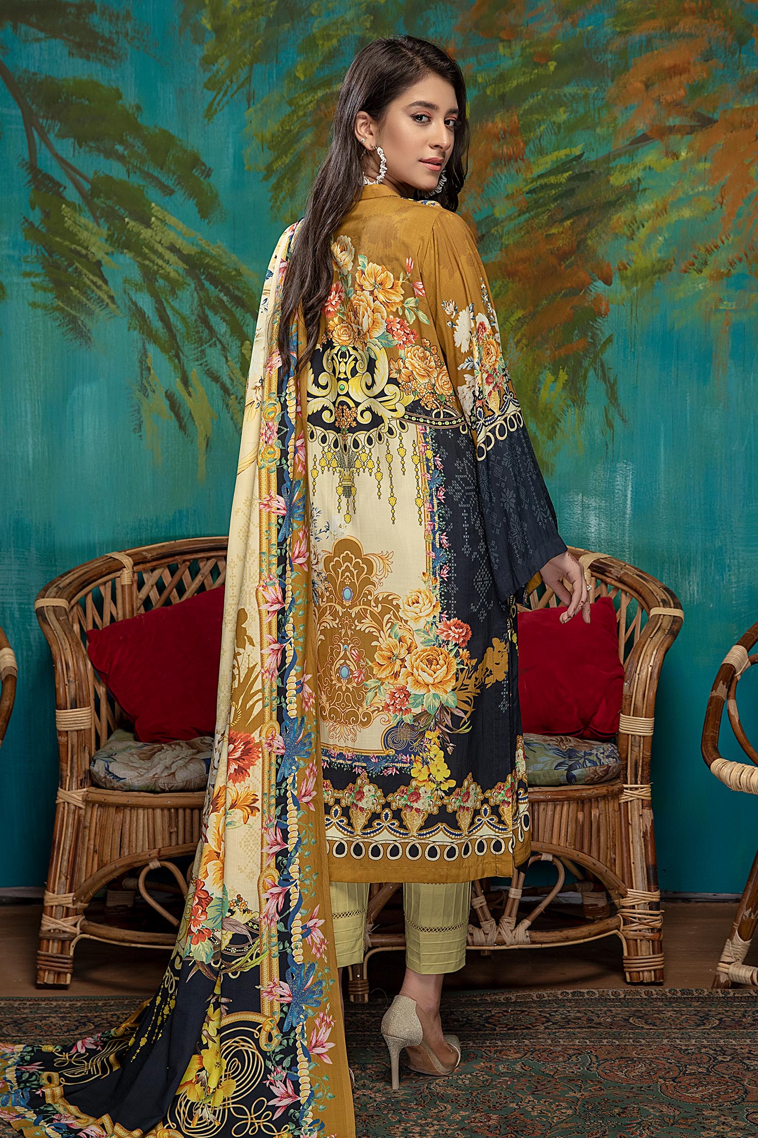 Eirian - Digital Printed Linen - Image 3