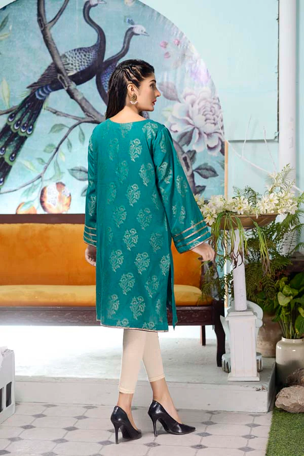 Elf Green - Jacquard Stitched Shirt - Image 2