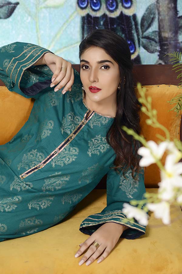 Elf Green - Jacquard Stitched Shirt - Image 3