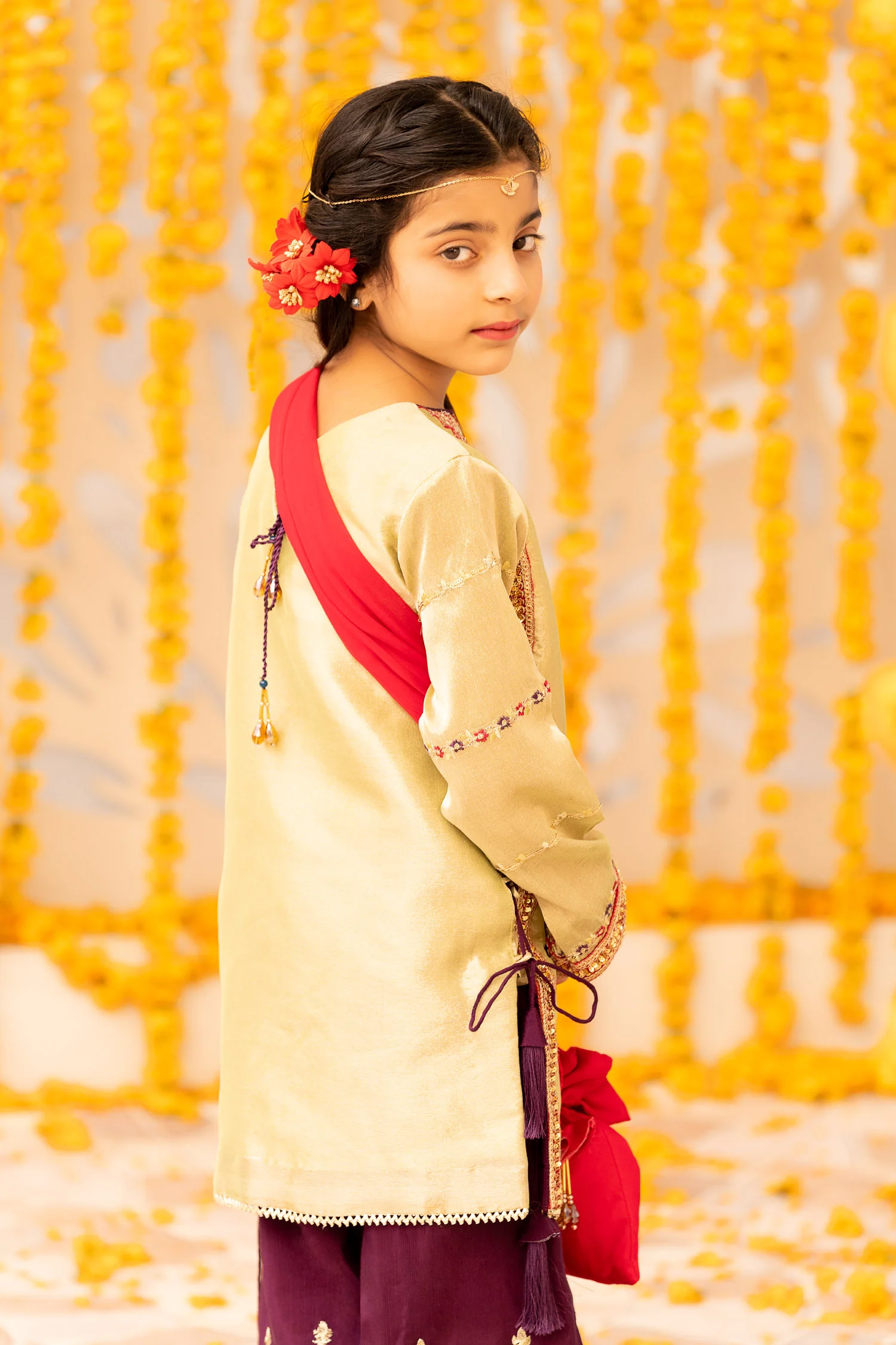 Embroidered Banarasi Suit - Image 2