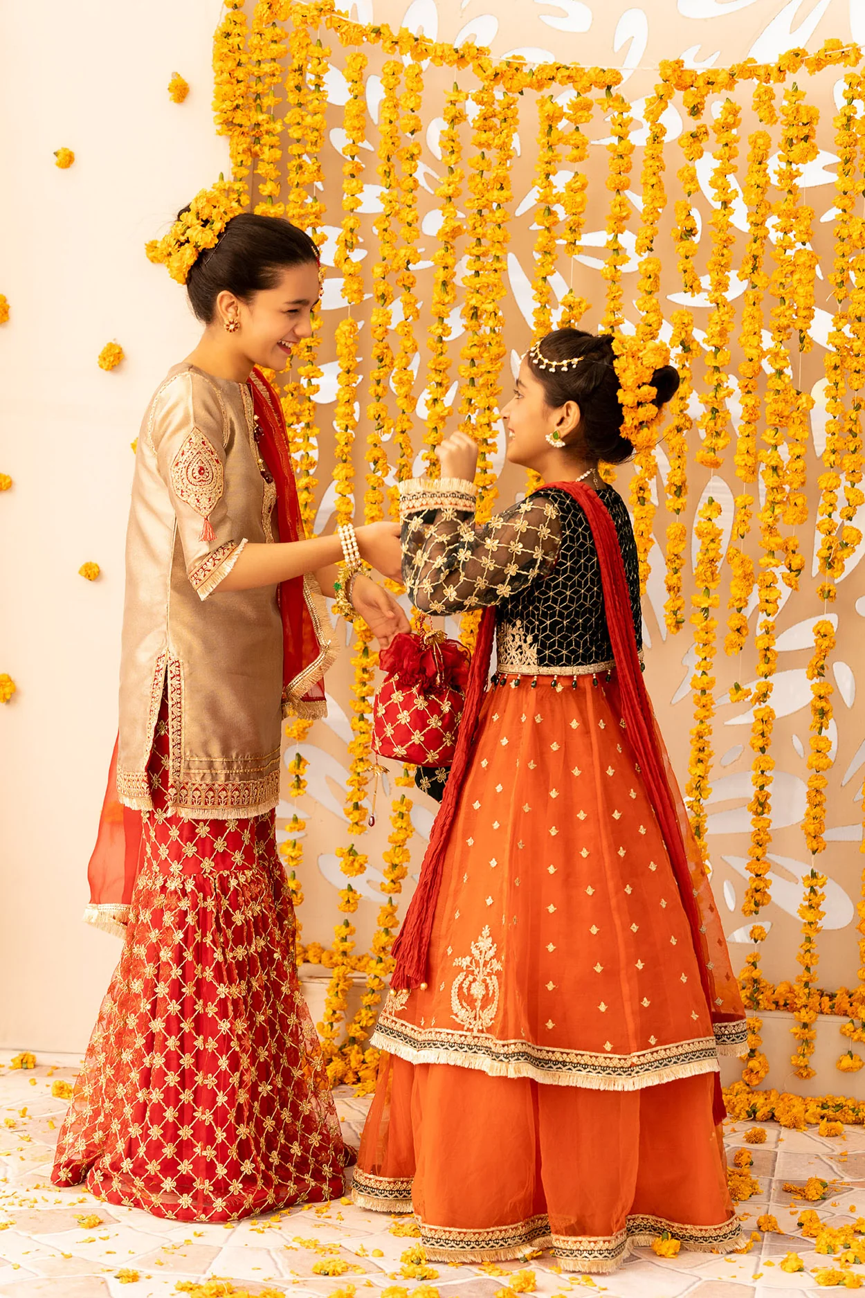 Embroidered Banarasi Suit - Image 3