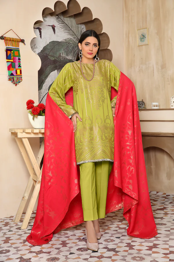 Emerald - Winter Jacquard 2 Piece Unstitch