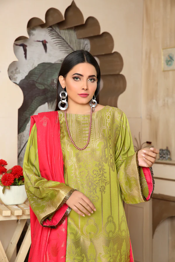 Emerald - Winter Jacquard 2 Piece Unstitch - Image 3