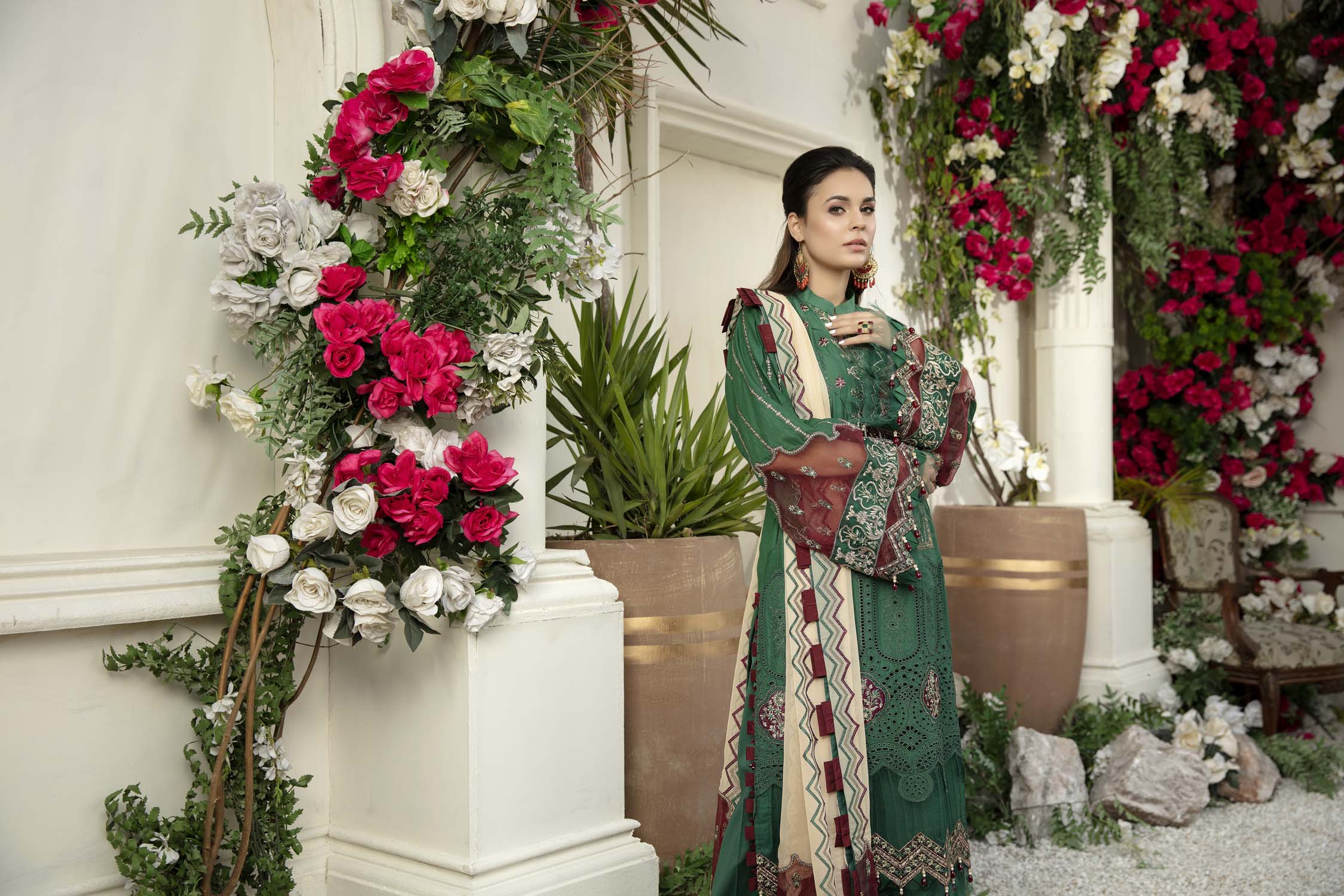 Erin - Schiffli Embroidered Lawn (3PC) - Image 3