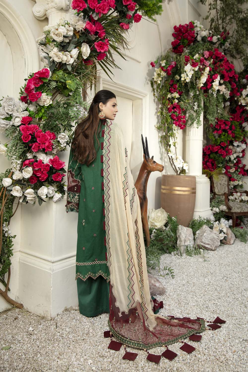 Erin - Schiffli Embroidered Lawn (3PC) - Image 4