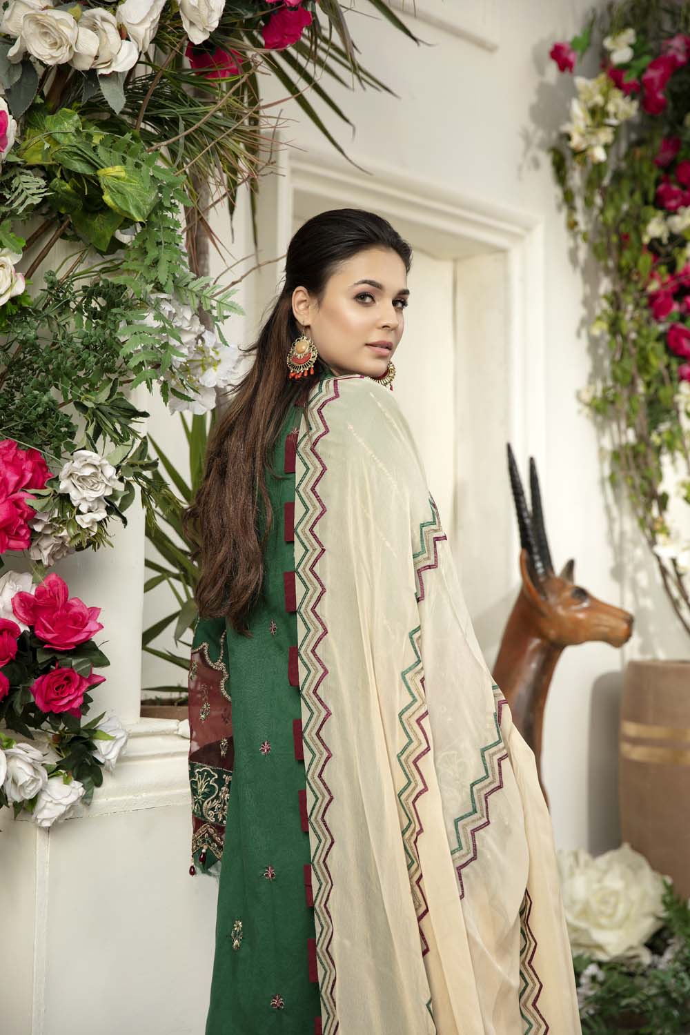 Erin - Schiffli Embroidered Lawn (3PC) - Image 5