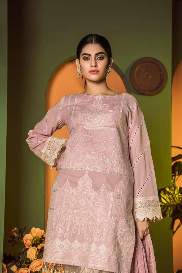 EUNRY- EMBROIDERED LAWN UNSTITCHED - Image 4