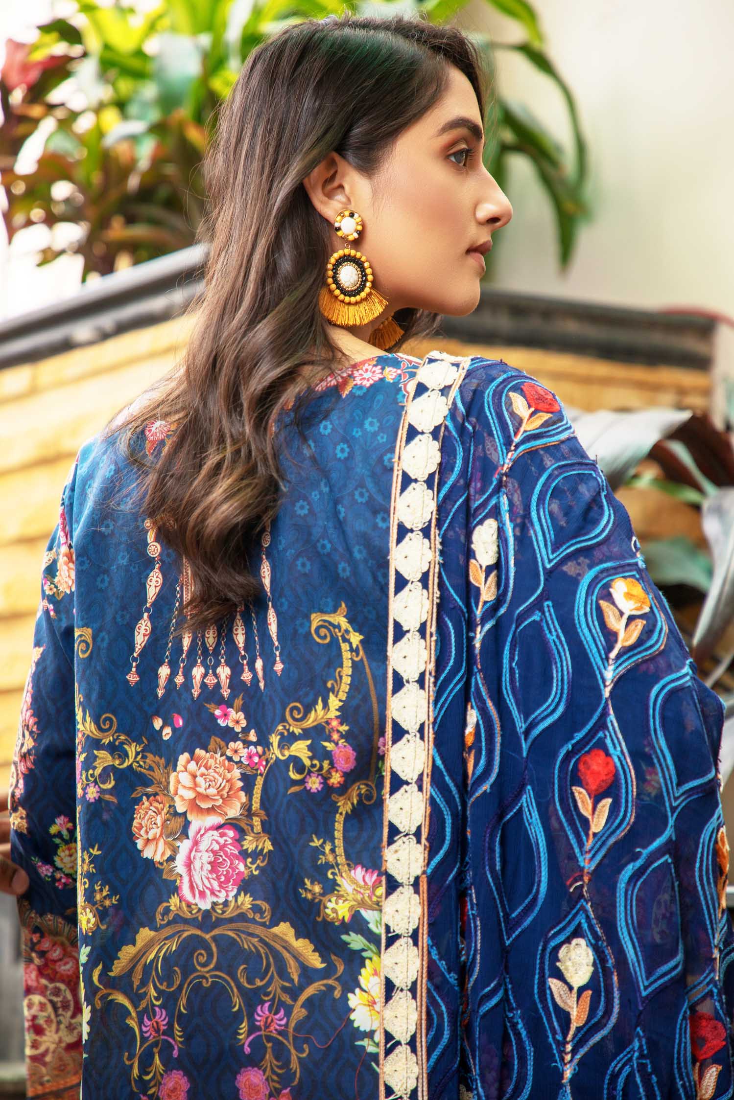 Exquisite - Digital Printed & Embroidered Lawn 3PC - Image 4