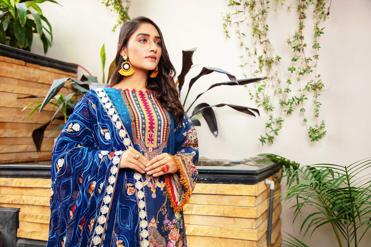 Exquisite - Digital Printed & Embroidered Lawn 3PC - Image 6