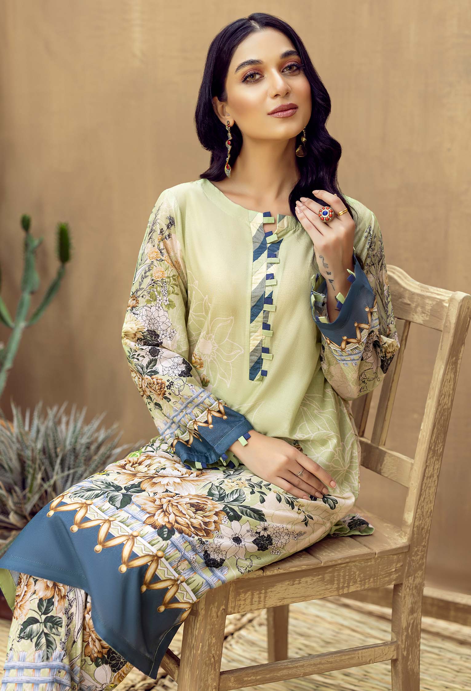 Fairy Blossom - Lawn 2PC Pret - Image 4
