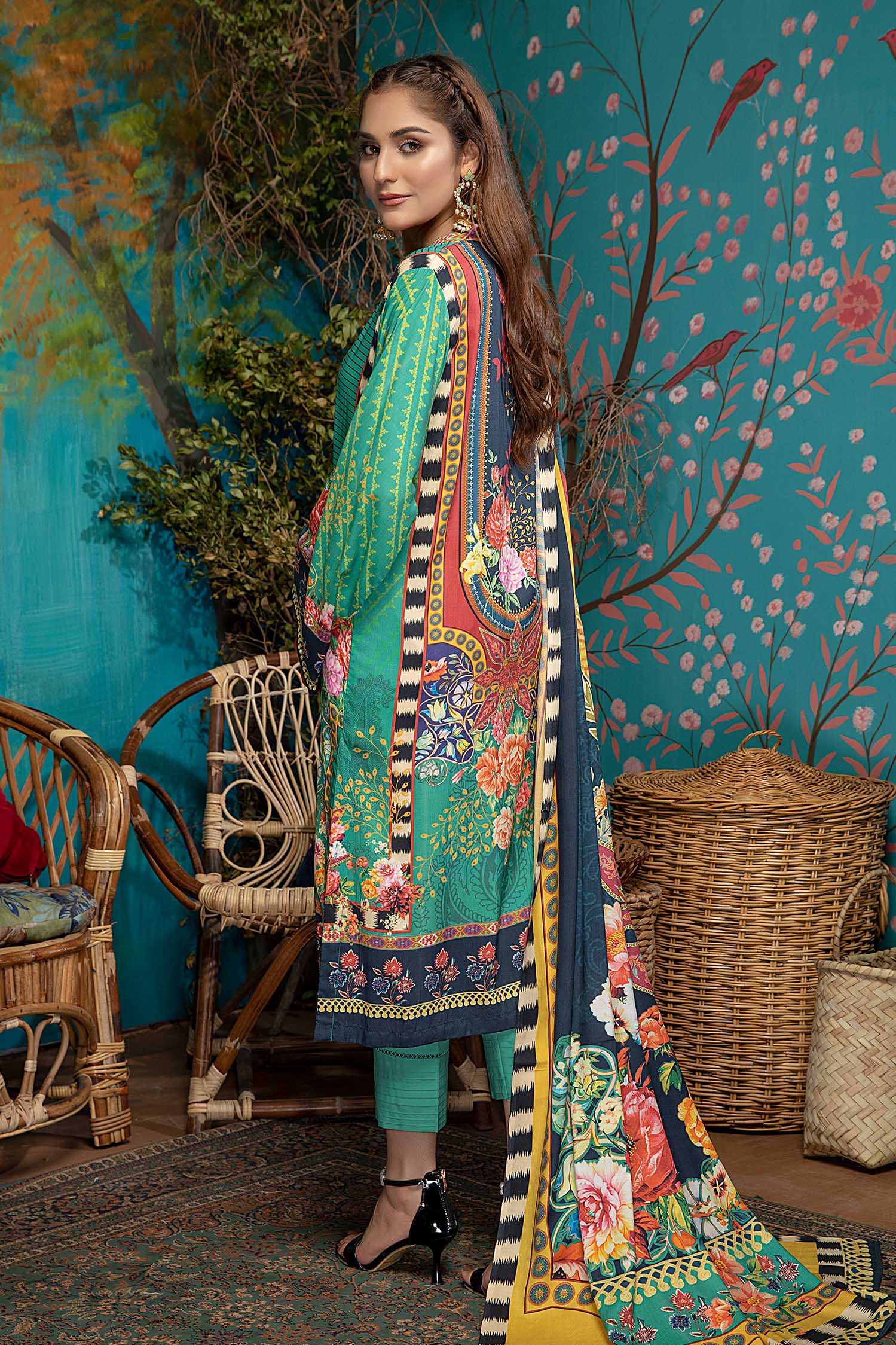 Faye - Digital Printed Linen - Image 2