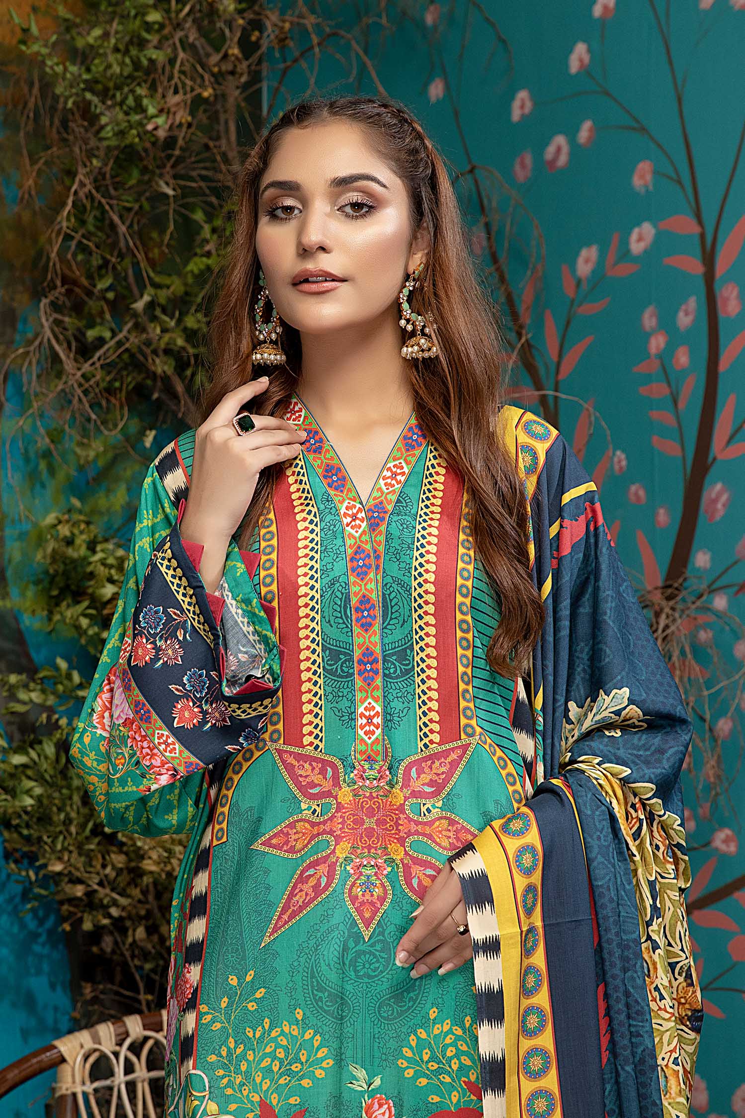 Faye - Digital Printed Linen - Image 4