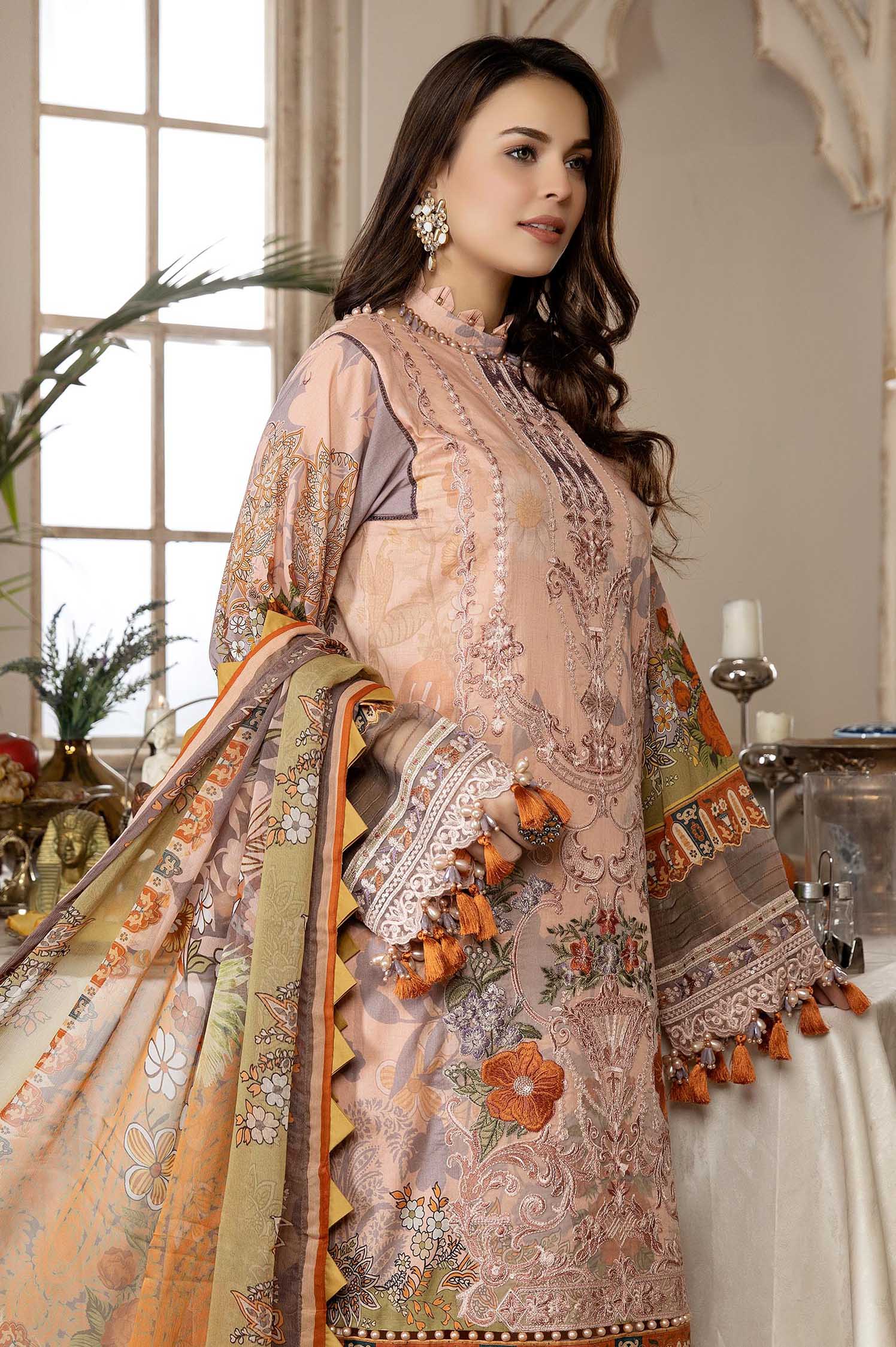 Flame Pea - Exclusive Unstitch lawn - Image 2