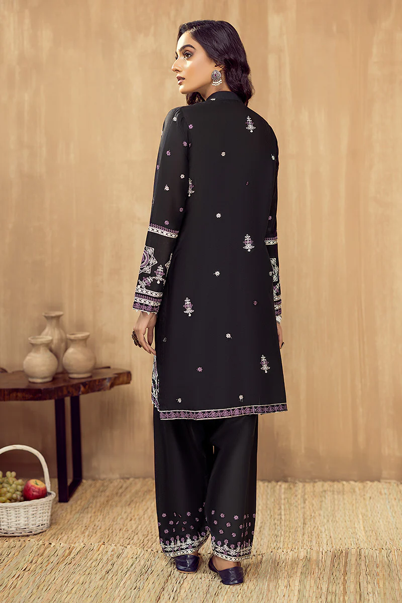 Frozil - Stitched Embroidered Lawn 2PC - Image 2