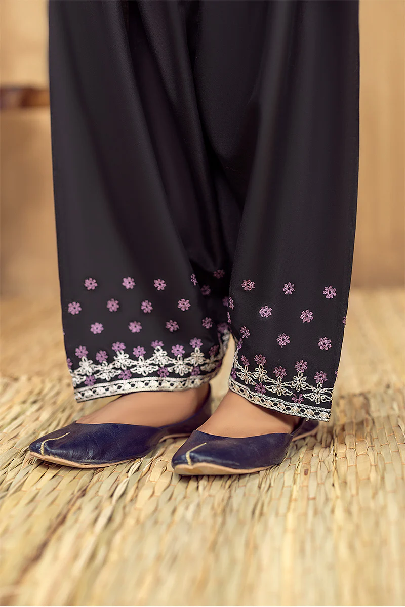 Frozil - Stitched Embroidered Lawn 2PC - Image 4