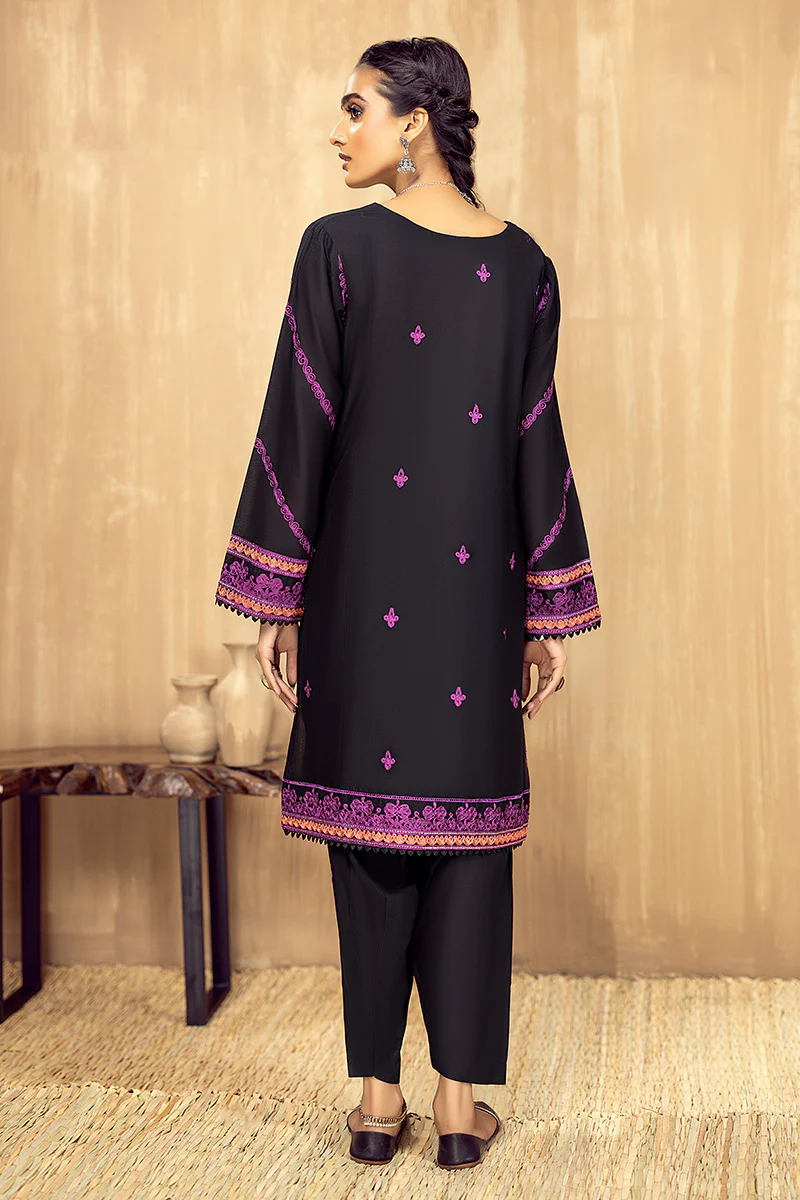 Grease - Stitched Embroidered Lawn 2PC - Image 2