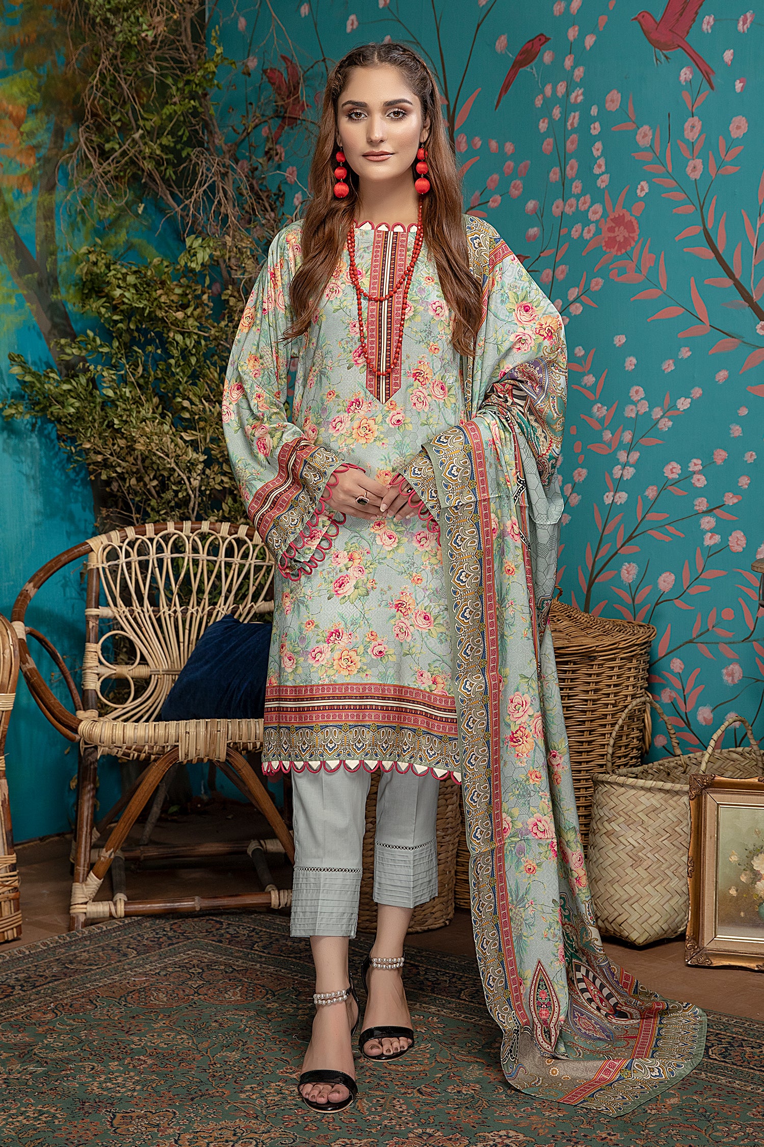 Grephlin - Digital Printed Linen