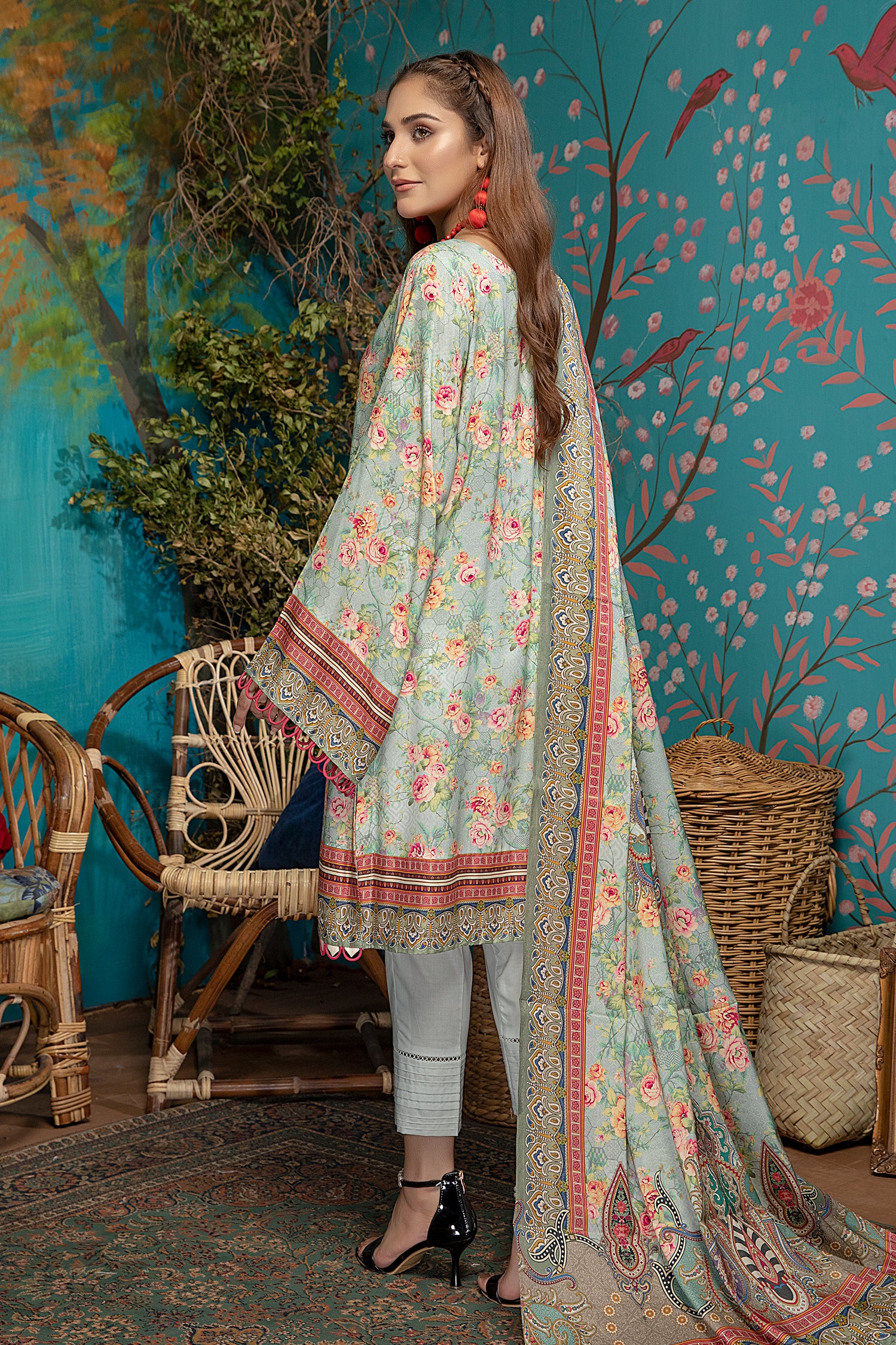 Grephlin - Digital Printed Linen - Image 2